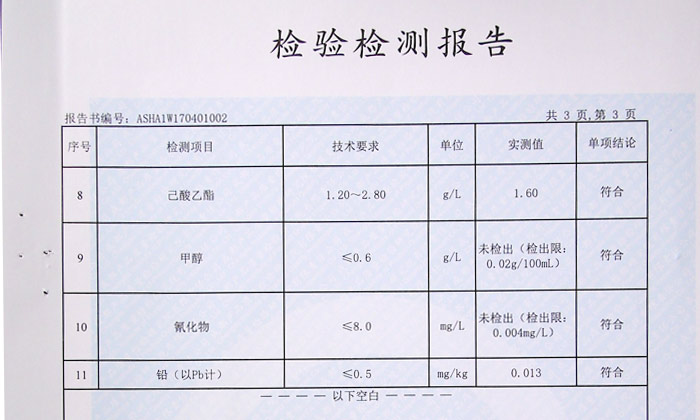 4.7總酸總醅不能反饋酒精勾兌酒的品質(zhì)，但能反饋純糧酒的品質(zhì)